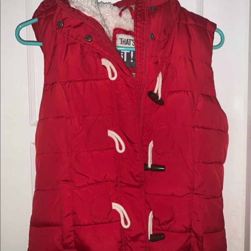 Red Girls Vest